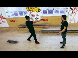 Skateboarding VS Parkour aneb Mára Čejchan VS Jim Dohnal