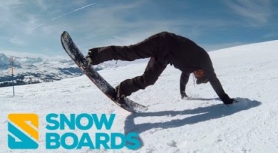 Škola snowboardingu zdarma od pravého zabijáka
