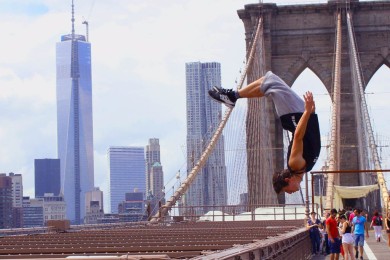 Jim Dohnal a jeho další splněný sen – Parkour v New Yorku