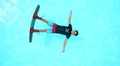 Patnáctiletý wakeboardový nakladač!