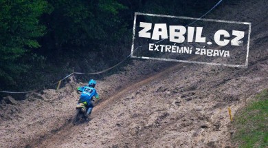 Motocross rider Marek Sukup a jeho bahňácký den na Vranově