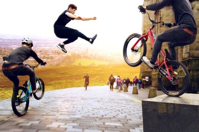 Kolo nebo parkour? Vyberte si…