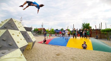 Parkourový workshop teamu Zabil.cz 17.6. 2018 – Dětský svět Kroměříž