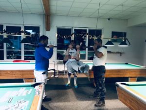 Jakub Šťastný při exhibici v Třinci.