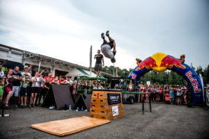 David Kašpárek na Czech Stunt Day v Ostravě.